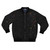 Colorful rainbow-patterned bomber jacket with dice print, ideal for gamers and TTRPG enthusiasts.