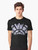 Graphic t-shirt with a funny "What a Piece of Junk!" quote and Star Wars characters like Han Solo, Chewbacca, and the Millennium Falcon. - Men