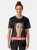 Jacinda Ardern, the Prime Minister of New Zealand, featured on a graphic t-shirt design. - Women
