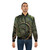 Fibonacci Fern Botanical Bomber Jacket with a nature-inspired pattern - Lifestyle