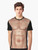 Muscle Man 6 Pack Graphic T-Shirt with Strong Torso and Chest Muscles - Men
