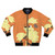 Growlithe-themed bomber jacket with Pokémon design