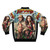 Jumanji vintage bomber jacket with Dwayne Johnson inspired design - Back