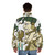 Mayan god Ixchel puffer jacket with mayan cultural elements - men back
