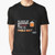 Graphic t-shirt design featuring the text "In Case of Accident, my Blood type is Single Malt" for single malt whisky lovers