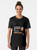 Graphic t-shirt design featuring the text "In Case of Accident, my Blood type is Single Malt" for single malt whisky lovers - Women