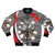 Bull Hitters darts team bomber jacket with team logo and text