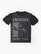 Saw horror movie graphic t-shirt featuring Adam Stanheight and Leigh Whannell in black and white gothic style - Flat lay