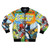 Stainless Steel Rat inspired bomber jacket with retro sci-fi design