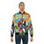 Stainless Steel Rat inspired bomber jacket with retro sci-fi design - Lifestyle