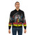 Stylish cinema-inspired bomber jacket featuring a superheroes design - Lifestyle