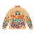 Psychedelic puffer jacket with pop art inspired design - Back