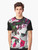 Vivid koi fish design on a colorful t-shirt - Men