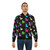 Balloon animals printed on a classic black bomber jacket - Lifestyle