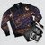 Lanterns of Hope Bomber Jacket featuring Tangled characters Rapunzel and Flynn - Flat lay