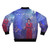 Enya Christmas Bomber Jacket with festive design - Back
