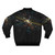 A bomber jacket featuring the Higgs boson, a fundamental particle in quantum physics. - Back