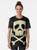 Danzig-inspired skull and crossbones graphic t-shirt - Women
