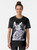 FNAF Security Breach Vanny Joker Black and White Graphic T-Shirt - Women