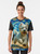 Adorable West Highland Terrier dog wearing a Van Gogh style artwork design - Women