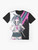 Danganronpa Mioda Ibuki anime girl graphic t-shirt - Flat lay