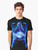 Aquarius Agenda Graphic T-Shirt, featuring a cosmic design with stars and galaxies representing the Aquarius zodiac sign - Men