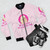 Trixie Mattel Drag Race Bomber Jacket featuring Rupaul's Drag Race stars - Flat lay