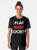 Flat Mars Society - Funny Graphic T-Shirt for Space Enthusiasts - Women