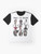 Graphic t-shirt with a funny expression of Brad Pitt saying "Today I'm Feeling..." - Flat lay