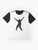 Rik Mayall "Bottom" graphic t-shirt design - Flat lay