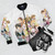 Tales of Xillia bomber jacket featuring the cover art design with no logo - Flat lay