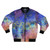 Time Lord Doctor Who Bomber Jacket in Gallifreyan Vortex Hues