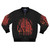 Fireflies Bomber Jacket with Artistic Forest Landscape