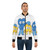 Four and X bomber jacket, a cartoon character inspired jacket featuring the BFB/BFDI character Four. - Lifestyle