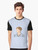 Daphne Bridgerton from the Netflix series Bridgerton wearing a baby blue graphic t-shirt with an aesthetic design - Men