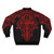 Stylish bomber jacket featuring Vampire: The Masquerade motifs - Back