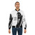 A stylish bomber jacket featuring characters and imagery from the popular Final Fantasy video game series. - Lifestyle