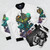 Dungeons and Dragons Isometric Bomber Jacket - Flat lay