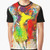 Marc Chagall's colorful dance painting depicted on a graphic t-shirt