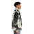 Pastel puffer jacket with magical fantasy details and crystal embellishments - men side right