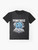 Pennywise the Clown from the It horror movie graphic t-shirt design - Flat lay
