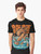 Anime-inspired graphic t-shirt featuring a ramen dragon from the famous Kanagawa wave artwork - Men