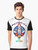 A graphic t-shirt design featuring the words "Across the Universe" with a cosmic, galaxy-inspired backdrop and the Beatles band members. - Men
