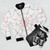 Silk (Cindy Moon) Spiderverse Bomber Jacket featuring a bold Marvel Comics design - Flat lay