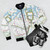 Sydney city rail map bomber jacket with urban map design - Flat lay