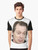 Dank Steve Buscemi meme printed on a funny graphic t-shirt - Men