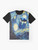 Van Gogh Graphic T-Shirt featuring Doctor Who and space travel imagery - Flat lay