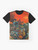 Enki Bilal inspired graphic t-shirt with French art design - Flat lay