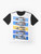 1986 Group B Vintage Rally Car Graphic T-Shirt - Flat lay