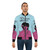 Ms Patti "Where's My Background Singers" pop art-inspired bomber jacket in hot pink - Lifestyle